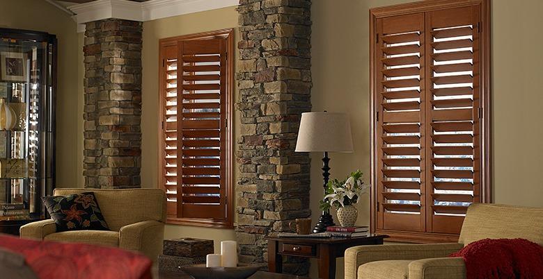 wooden shutters